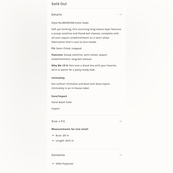 NWOT Free People Intimately S Late Night Disco Layering Top Ivory White New - Picture 8 of 8